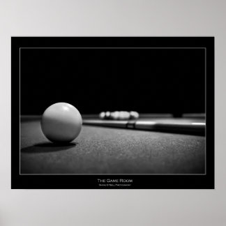 Poster Salle De Jeu