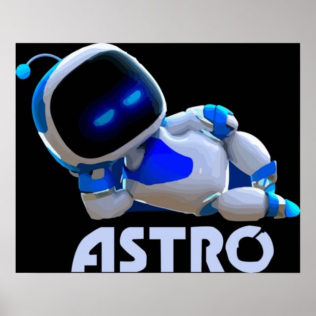 Poster Salle de jeu Astros (Devant)