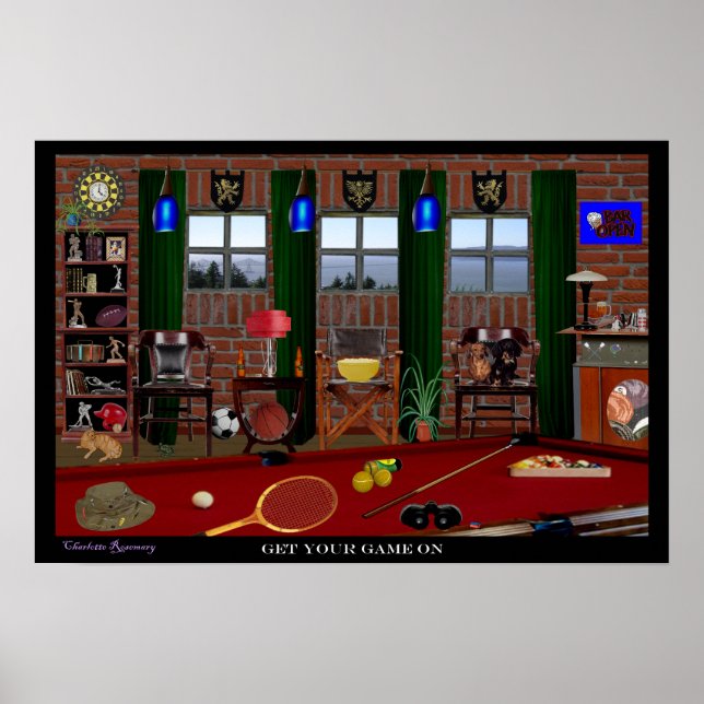 Poster Salle De Sport 22,5 X 15 (Devant)