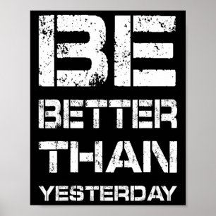 Poster Salle de sport de motivation pour un meilleur entr