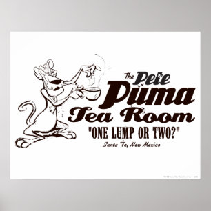 Poster Salle de thé Pete Puma 2