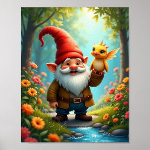 Poster Salle Gnome