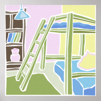 Poster Salle pour enfants