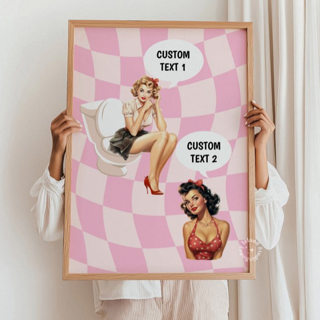 Poster Salles de bain personnalisées Salle de bain Imprim (Créateur téléchargé)
