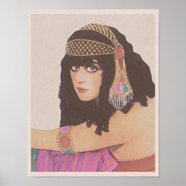 Poster Salomé (1918) - Enchanteuse de la nuit (Devant)