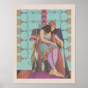 Poster Salomé (1918) - La Danseuse