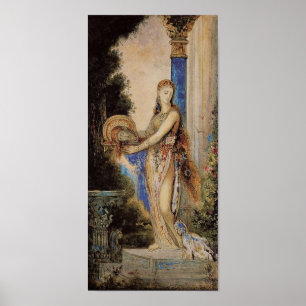 Poster Salome by Gustave Moreau