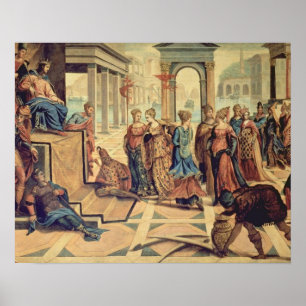 Poster Salomon et la reine de Saba