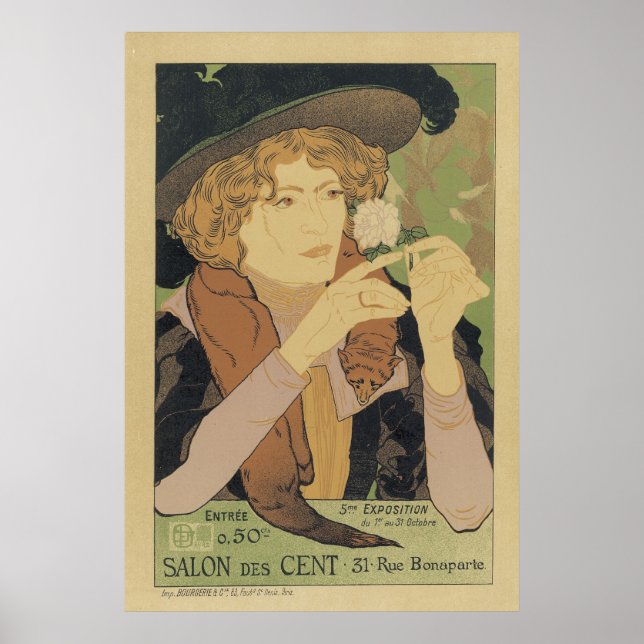Poster Salon des Cents (Devant)