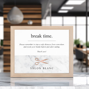 Poster Salon des cheveux Salle de petit-déjeuner/Cuisine 