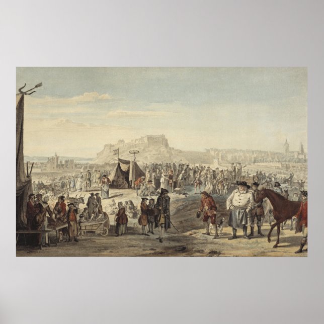 Poster Salon du cheval - Paul Sandby - c1750 (Devant)