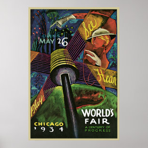 Poster Salon international de Sandor Chicago