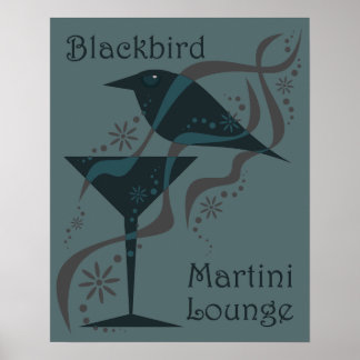 Poster Salon Martini vintage