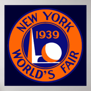Poster Salon mondial de New York 1939