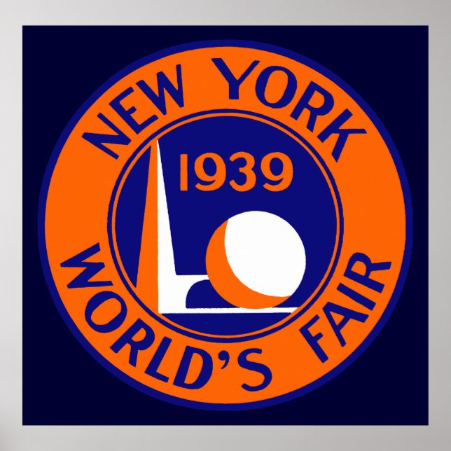 Poster Salon mondial de New York 1939 (Devant)