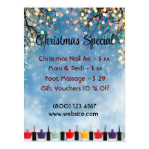 Salon spécial ongle de Noël