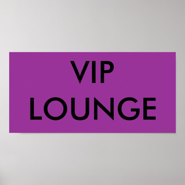POSTER SALON VIP (Devant)