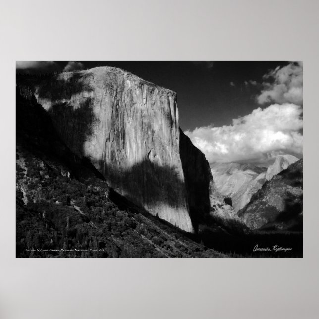 Poster Salut à Ansel Adams (Devant)