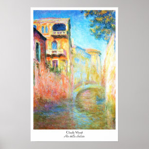 Poster Salut Claude Monet de della de Rio