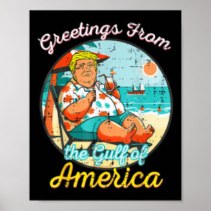 Poster Salutation Chill Du Golfe Des Etats-Unis _1
