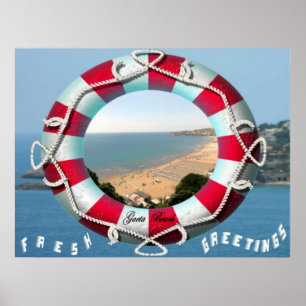 Poster Salutations fraîches