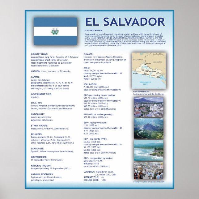Poster Salvador (Devant)
