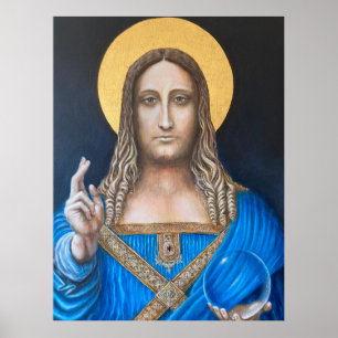 Poster Salvator Mundi 