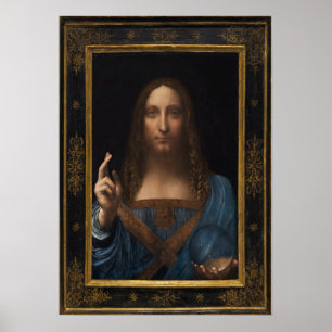 POSTER SALVATOR MUNDI