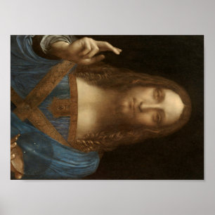 Poster Salvator Mundi by Leonardo da Vinci