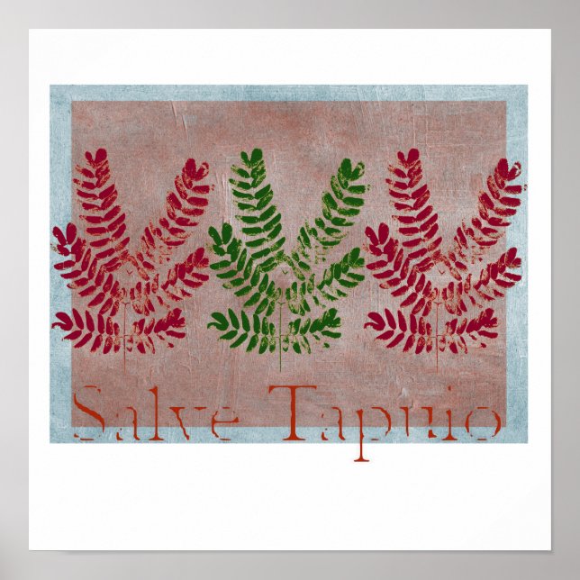 Poster Salve Tapuio (Devant)