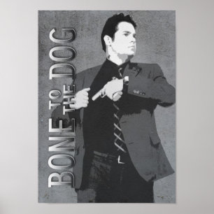 Poster Sam dans l'os d'action à l'affiche de chien