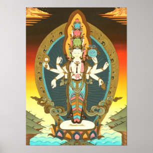 Poster Samantamukha Avalokiteshvara