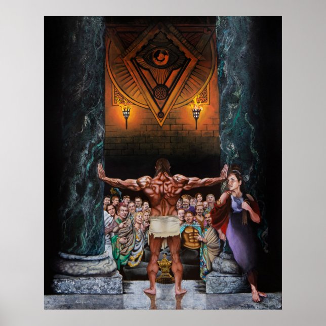 Poster Samson et Delilah (Devant)