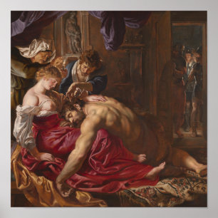Poster Samson et Delilah par Peter Paul Rubens