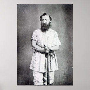 Poster Samuel Baker, 1865