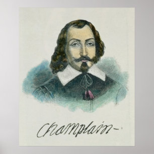 Poster Samuel de Champlain
