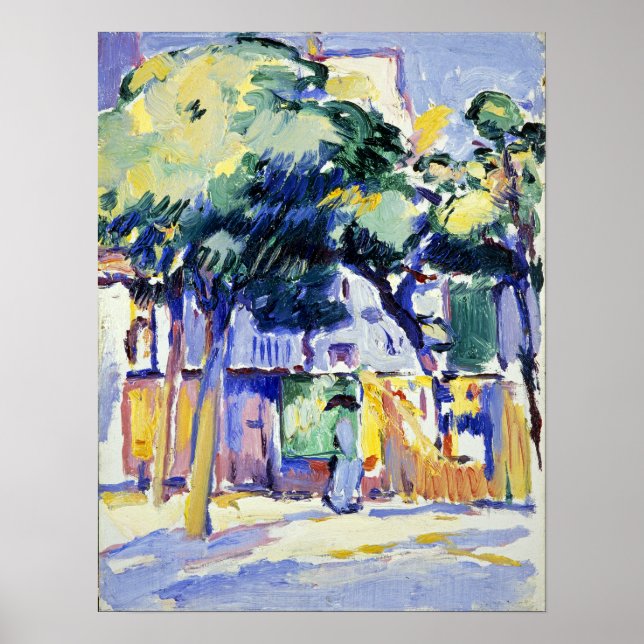 Poster Samuel John Peploe Veules-les-Roses (Devant)