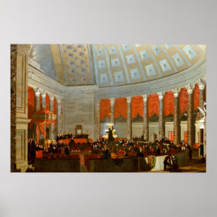 Poster Samuel Morse La Chambre des représentants