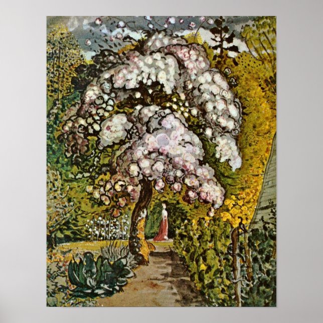 Poster Samuel Palmer - Jardin à Shoreham (Devant)