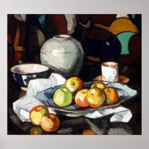 Poster Samuel Peploe Demi-Pommes et Jarre