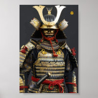Poster Samurai Wall Art printng Shogun Tokugawa