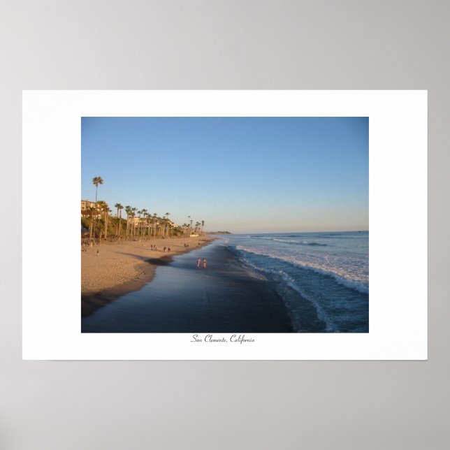 Poster San Clemente, Californie (Devant)
