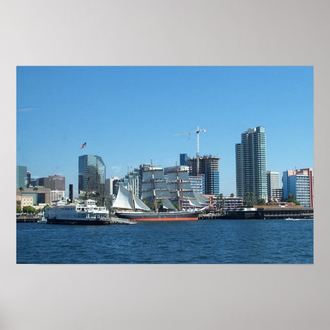 Poster San Diego et l'étoile de l'Inde (Devant)