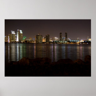 Poster San Diego la nuit