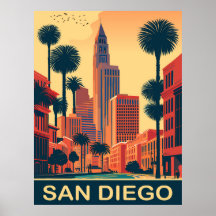 San Diego, Rues de la ville, Voyage