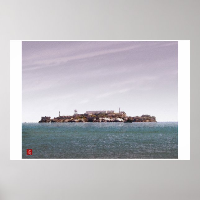 Poster San Francisco - Alcatraz Island (Devant)