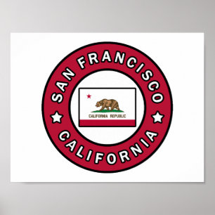 Poster San Francisco California