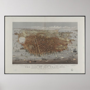 Poster San Francisco City View