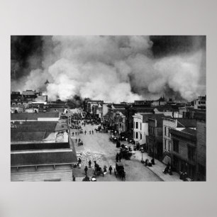 Poster San Francisco Earthquake of 1906