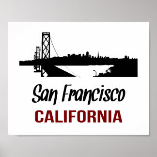 Poster San Francisco (format d'image standard)